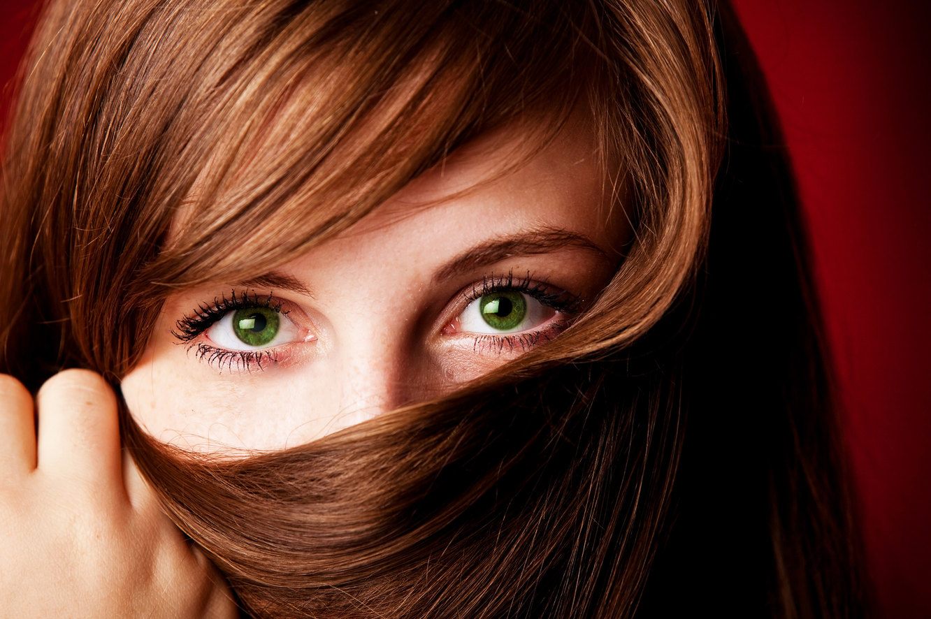 Зелено-карие глаза у женщин фото